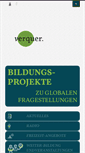 Mobile Screenshot of bildung-verquer.de